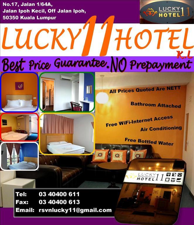 Lucky 11 Hotel Κουάλα Λουμπούρ Εξωτερικό φωτογραφία
