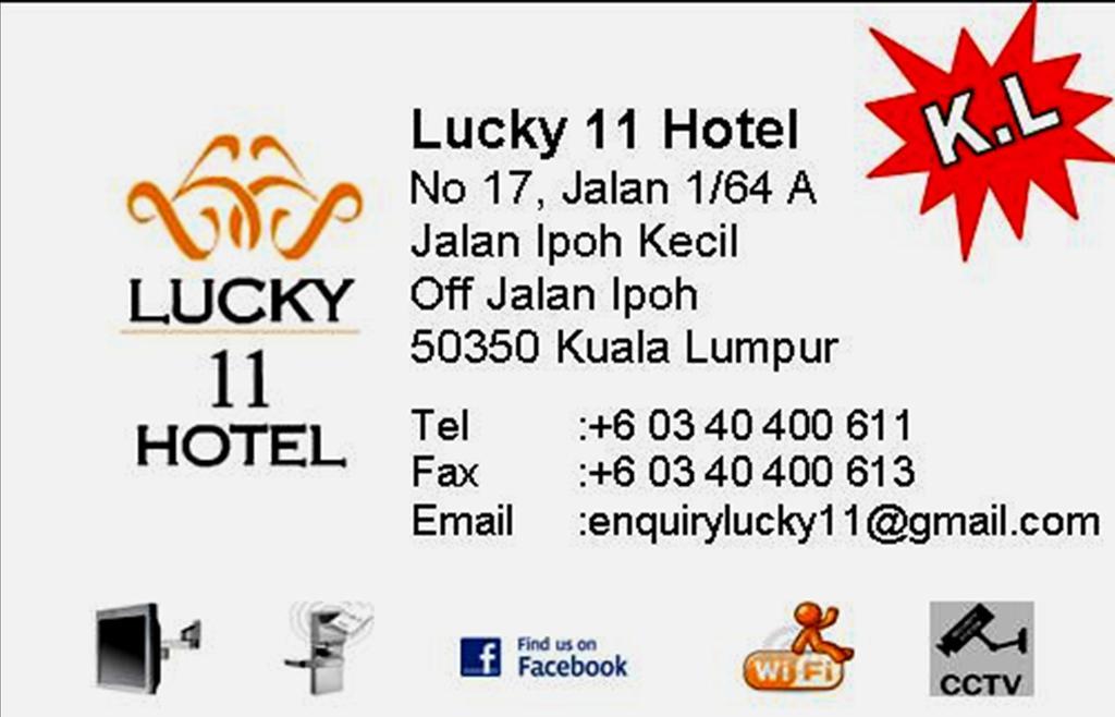 Lucky 11 Hotel Κουάλα Λουμπούρ Εξωτερικό φωτογραφία